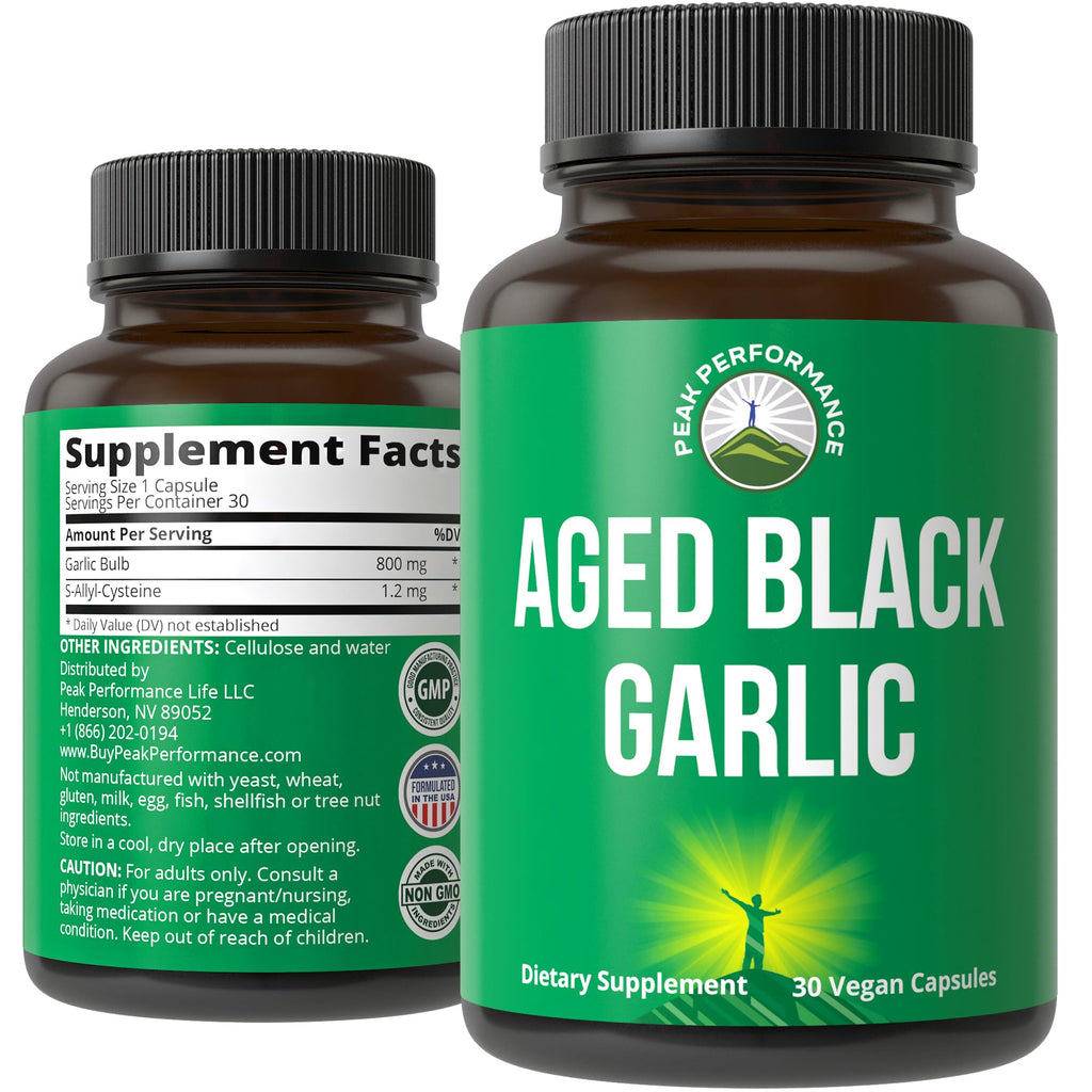 Black Garlic Capsules P683