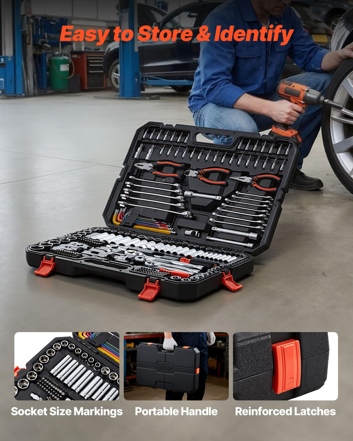 314-Piece Mechanic Tool Set with Storage Case Y26822