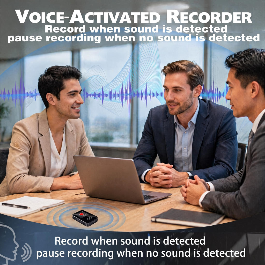 Voice-Activated Recorder with Playback S566