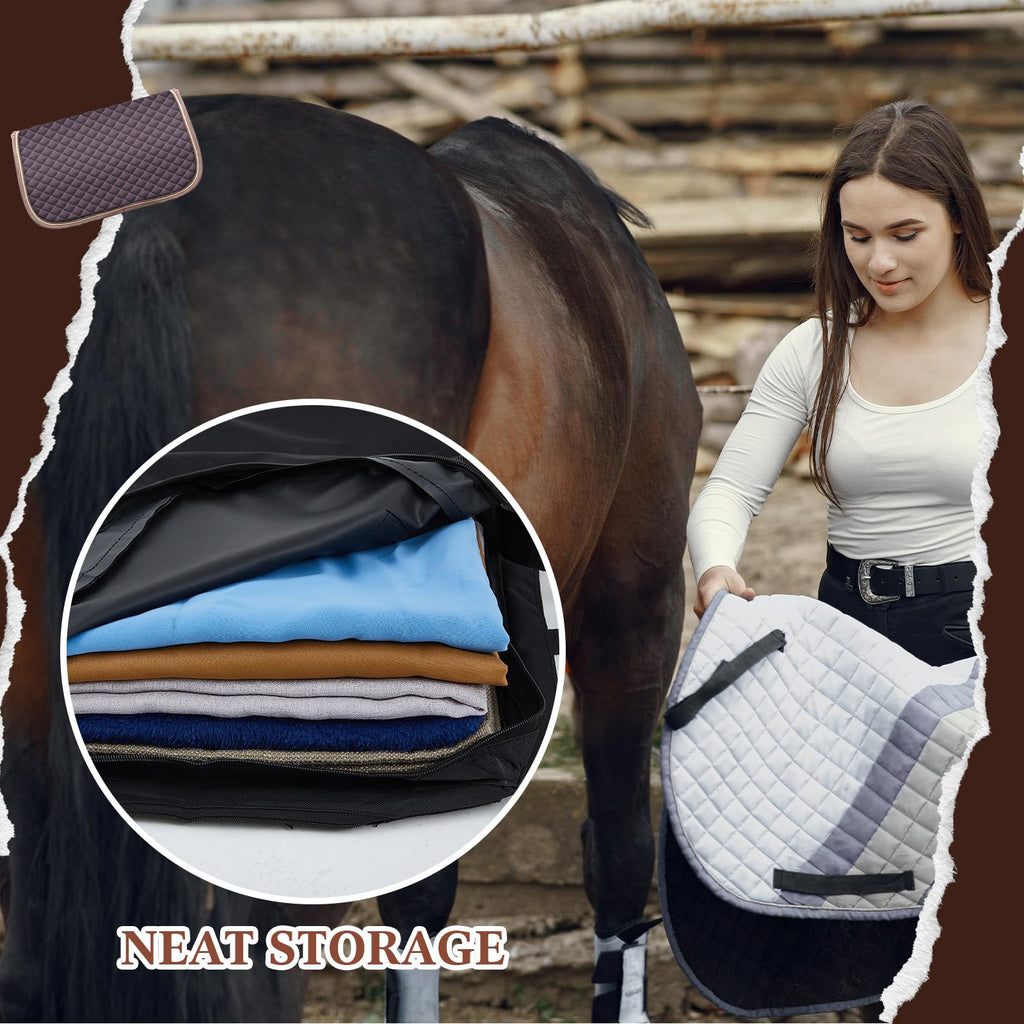 Saddle Pad Bag with Multiple Compartments Z617001