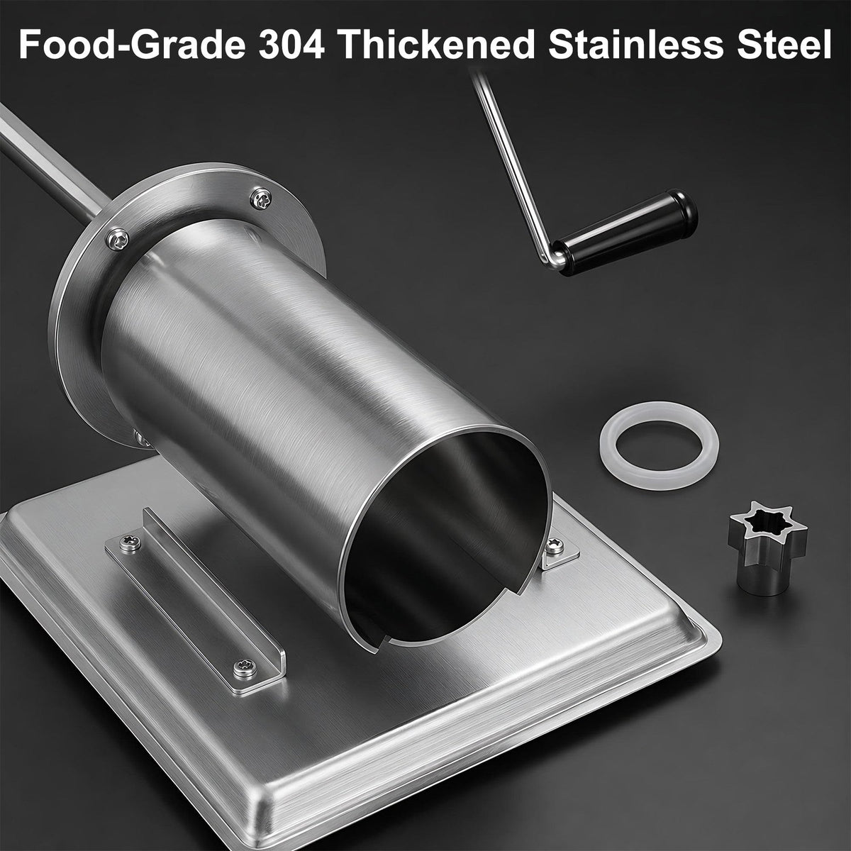 Stainless Steel Vertical Sausage Filler & Churro Press Q2988