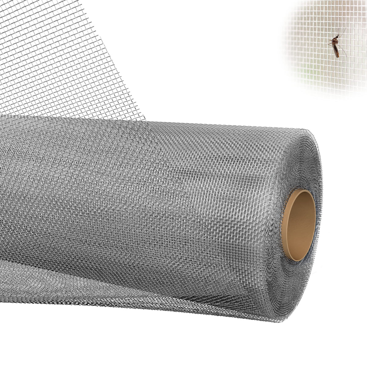 Stainless-Steel Wire Mesh Screen 50"x120" 30 Mesh X97600